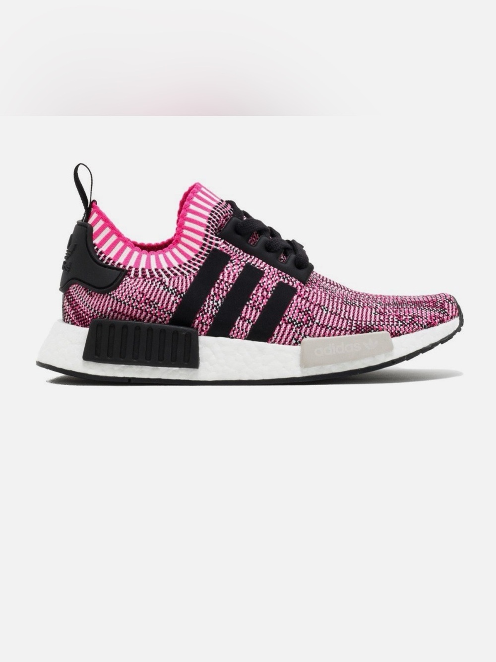 Adidas NMD_R1 pink Primeknit - Women's Size 7. Excellent condition!!
